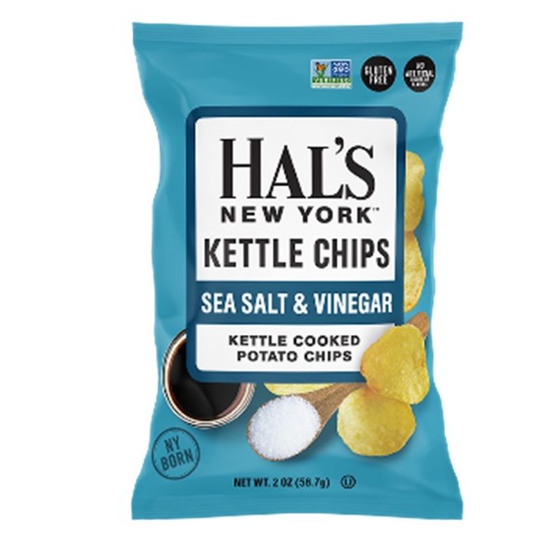 Hal's Sea Salt & Vinegar Kettle Chips