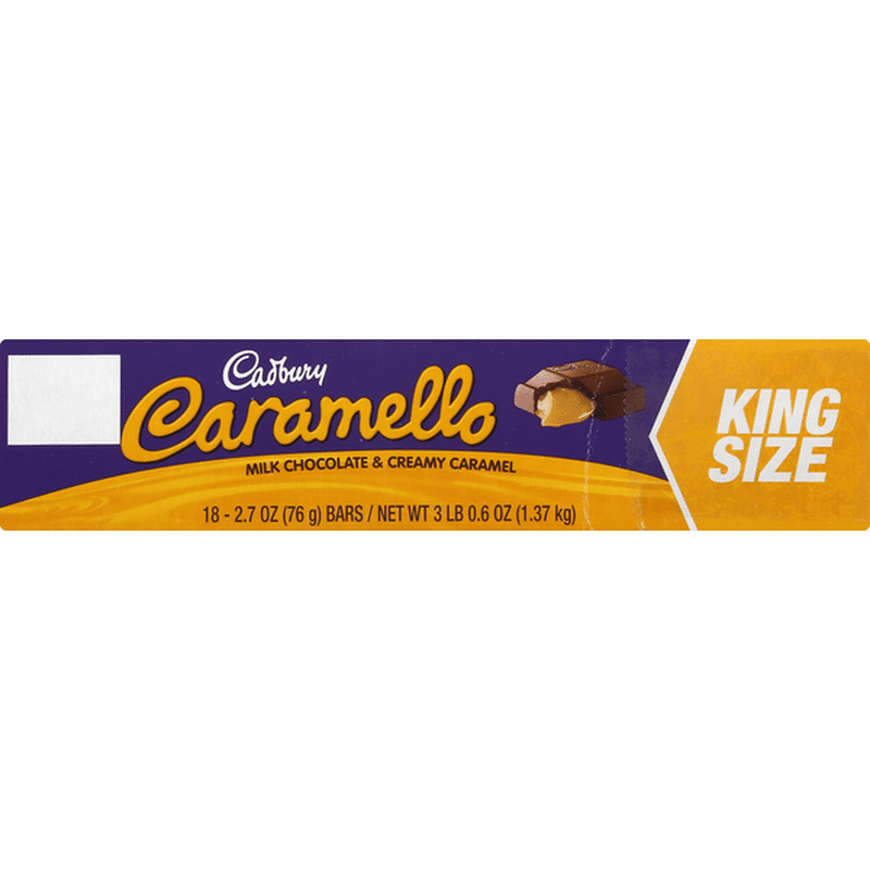 Cadbury Bar, Caramello, King Size (2.7 oz) from CVS Pharmacy® Instacart