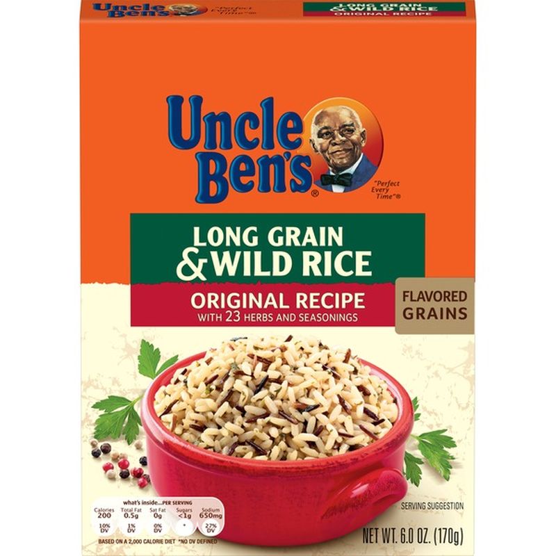 Uncle Ben's Flavored Grains Long Grain & Wild Original Recipe (6 oz