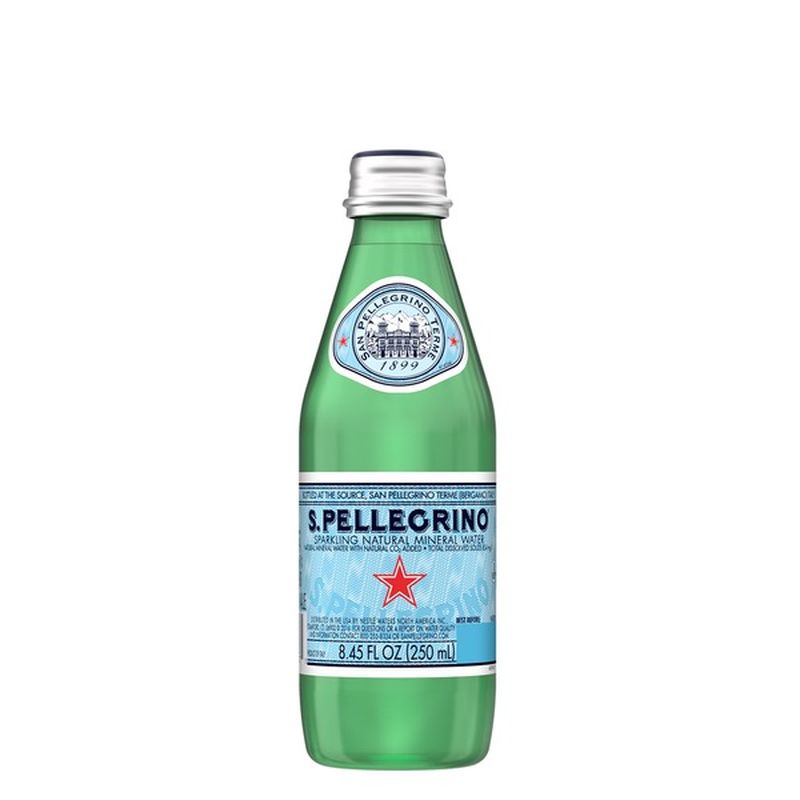 Pellegrino No Flavor Sparkling Water (8.45 oz) Instacart