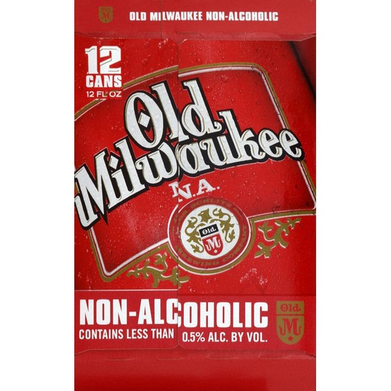 Old Milwaukee Beer, NonAlcoholic (12 fl oz) Instacart