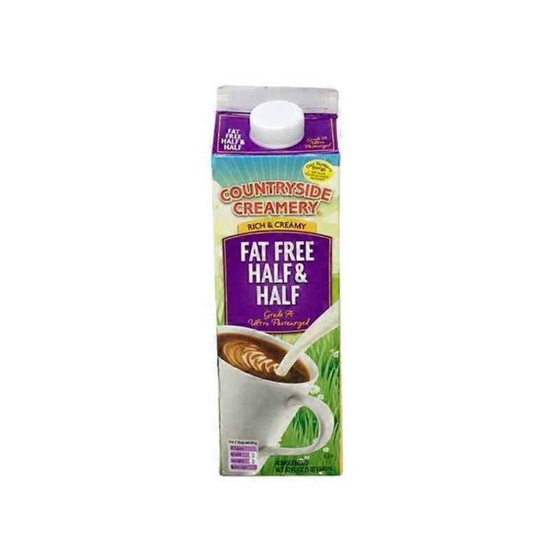 Countryside Creamery Fat Free Half & Half (32 fl oz) Instacart