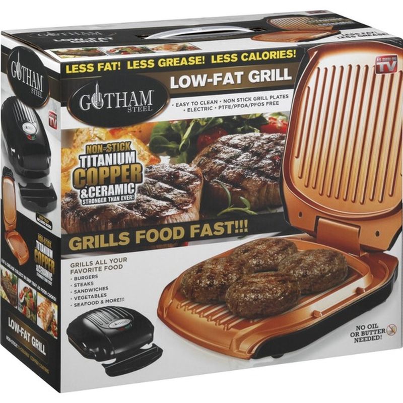 gotham steel low fat grill