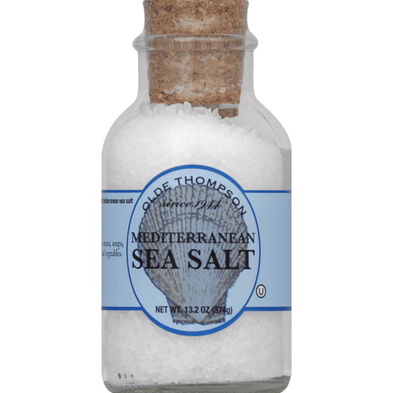 Olde Thompson Sea Salt, Mediterranean (13.2 oz) Instacart