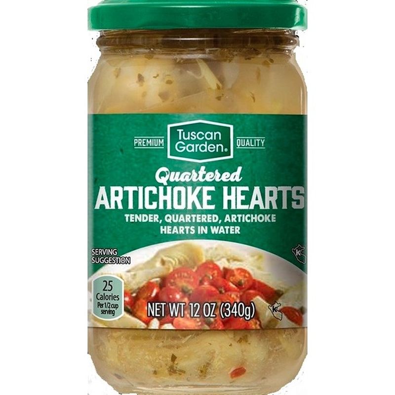 Tuscan Garden Artichoke Quarters In Water (12 oz) Instacart