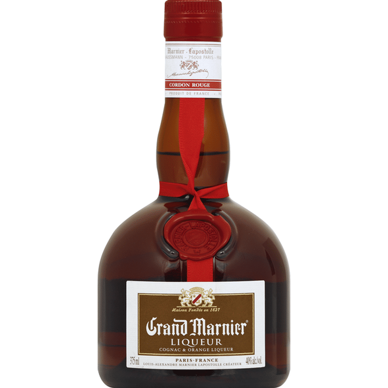 Grand Marnier Liqueur, Cordon Rouge, Cognac & Orange (375 Ml) - Instacart