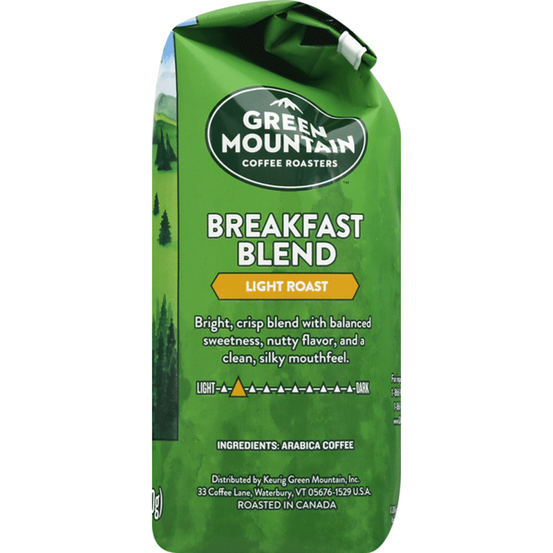 Green Mountain Coffee Roasters Breakfast Blend Ground Coffee (12 oz) Instacart