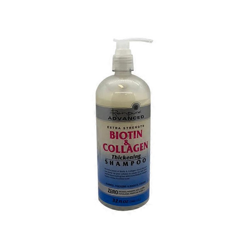 Renpure Advanced Extra Strength Biotin & Collagen Thickening Shampoo ...