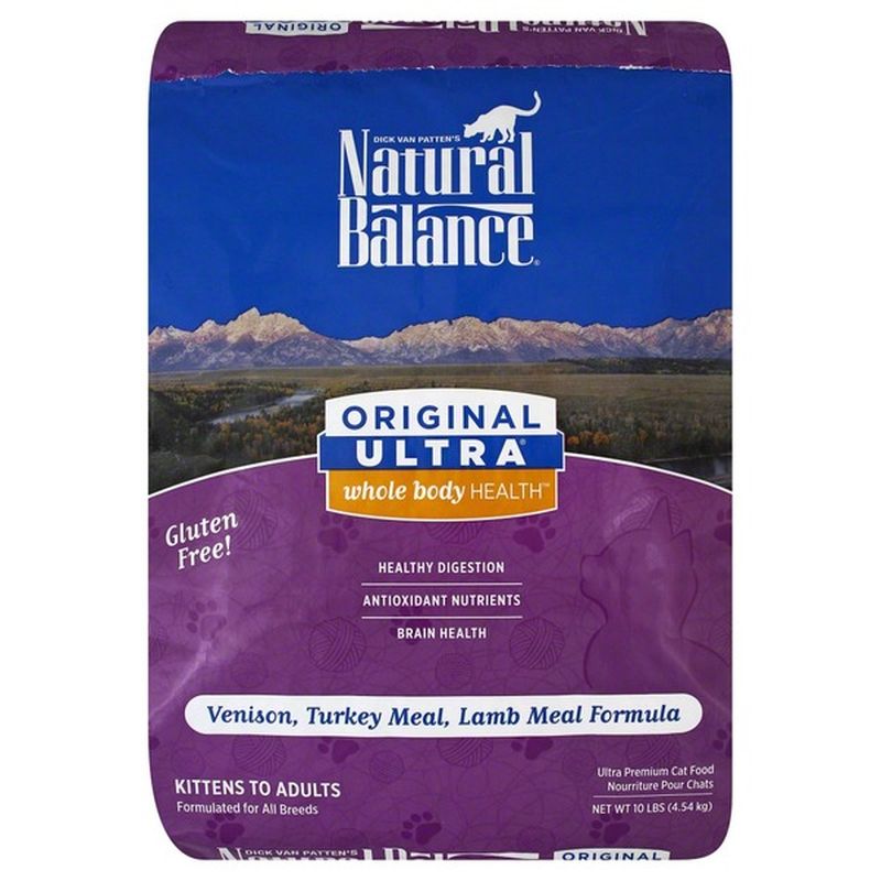 natural balance venison cat