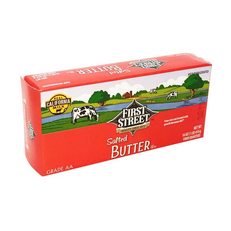 First Street Salted Butter Grade AA (1 Lb) From Smart & Final - Instacart