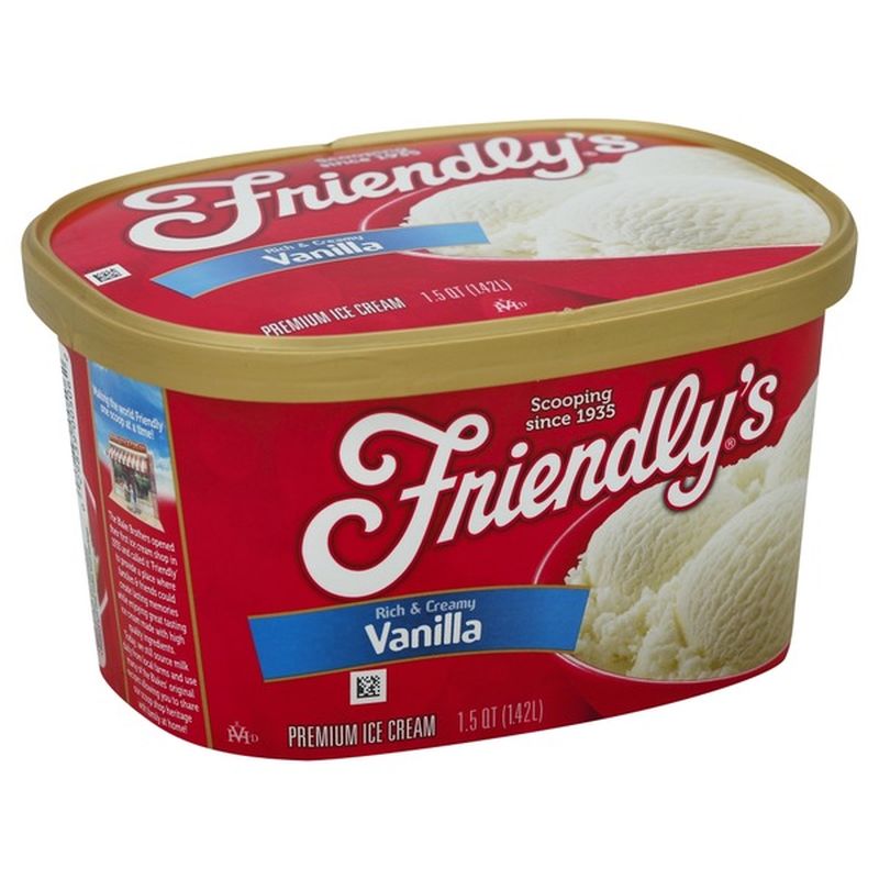 Friendlys Ice Cream Premium Vanilla 15 Qt From Shoprite Instacart 8302