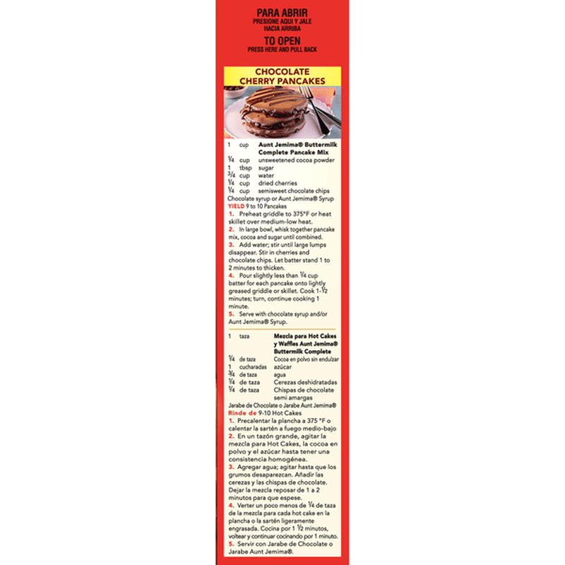 Aunt Jemima Complete Buttermilk Pancake Mix