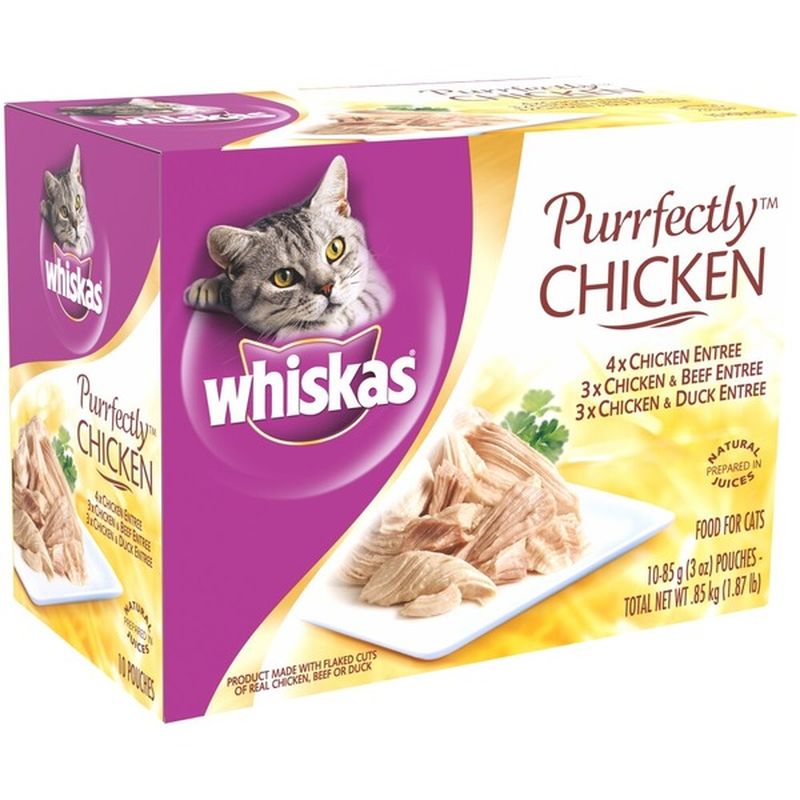 Whiskas Purrfectly Chicken Variety Pack (3 oz) Instacart