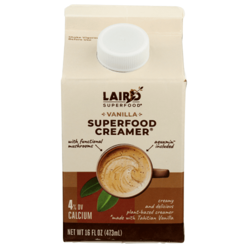 Laird Superfood Superfood Creamer, Vanilla (16 oz) Instacart