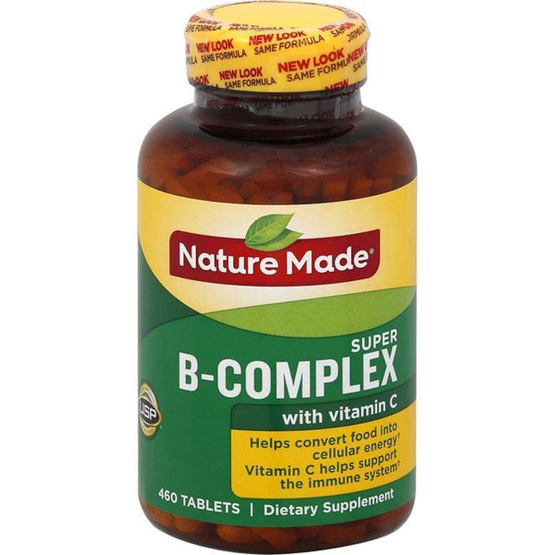 Nature Made Super B-Complex Tablets (460 Ct) From BJ's Wholesale Club ...