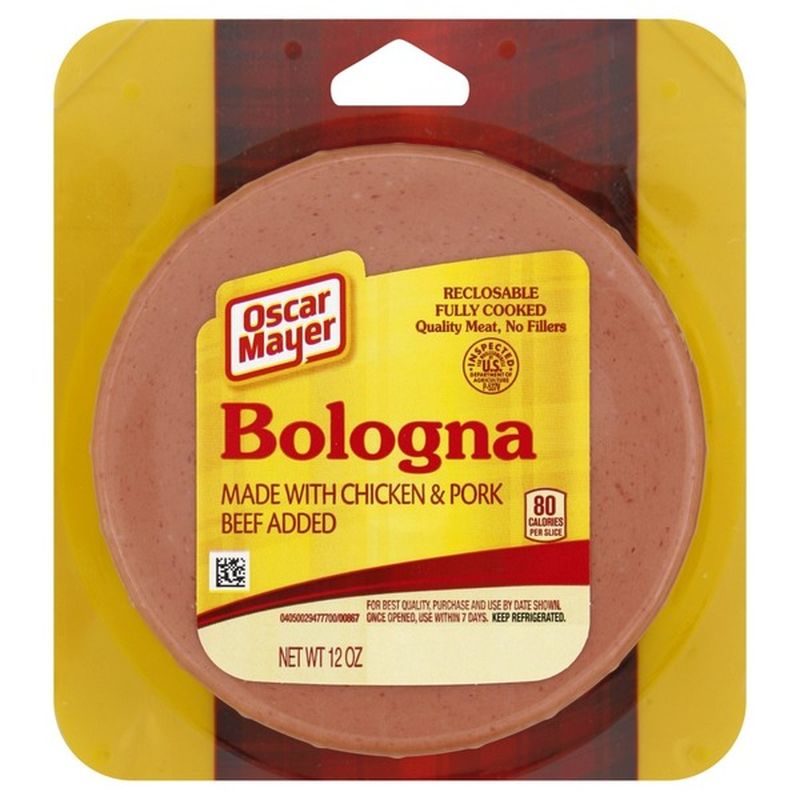 Oscar Mayer Meat Bologna (12 oz) - Instacart