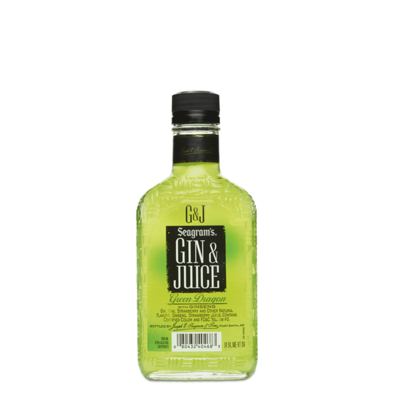 Seagram's Gin & Juice Green Dragon (200 ml) Instacart