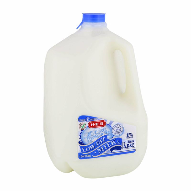 H-E-B Select Ingredients Low Fat 1% Milkfat Milk