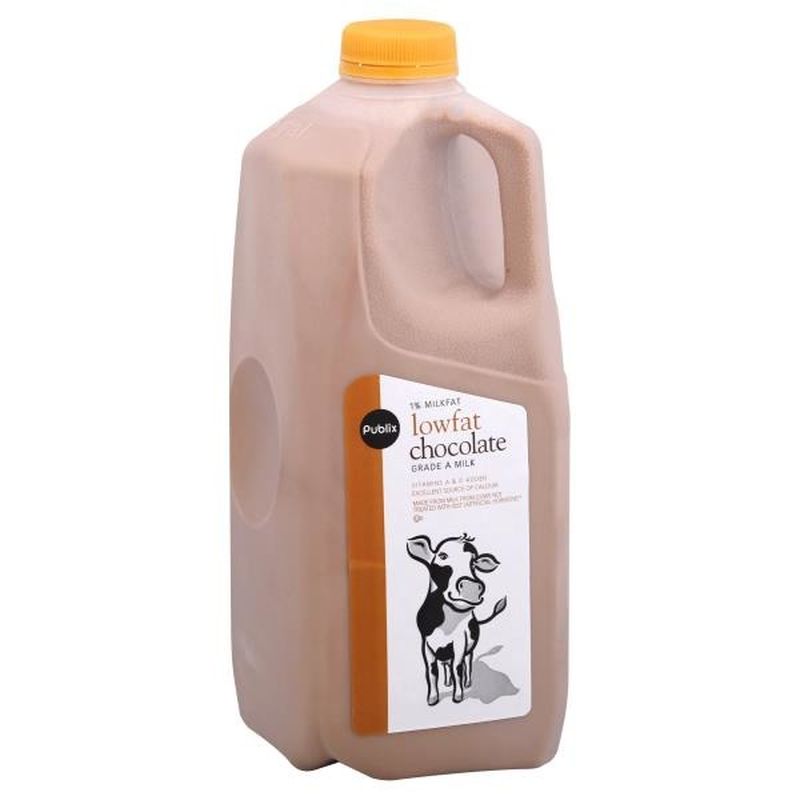 Publix Milk, Lowfat, Chocolate (0.5 gal) Instacart
