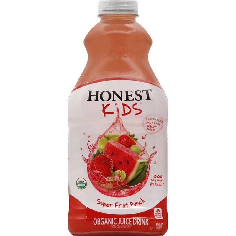 Honest Kids Super Fruit Punch Organic Fruit Juice (59 fl oz) Instacart
