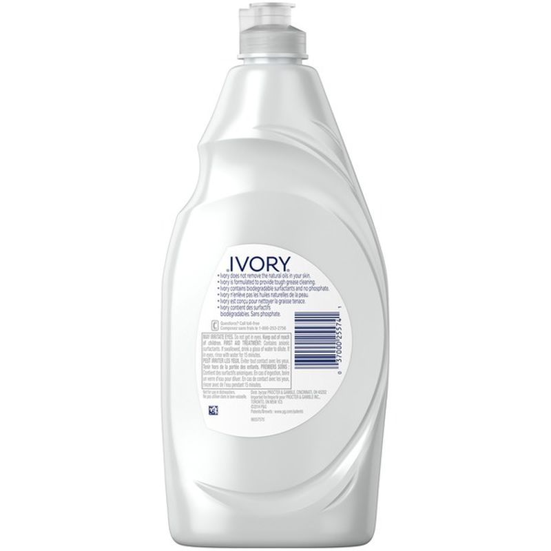 Ivory Concentrated Dishwashing Liquid Dish Soap, Classic Scent (24 fl