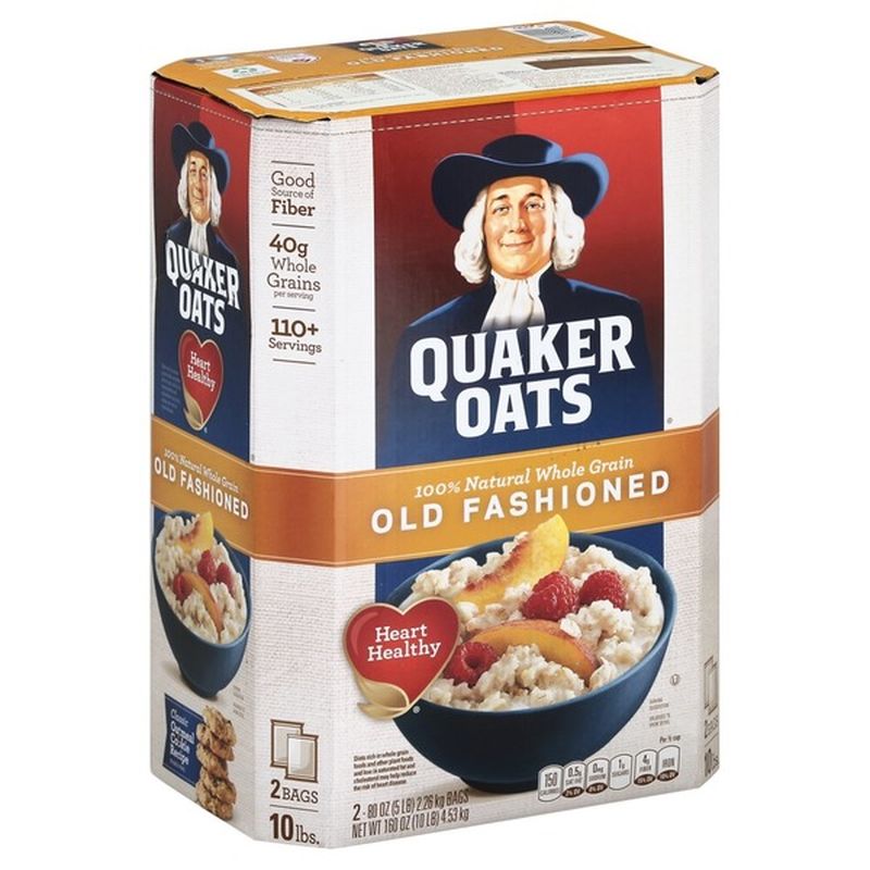 Quaker Old Fashioned Rolled Oats Nutrition Facts | Besto Blog