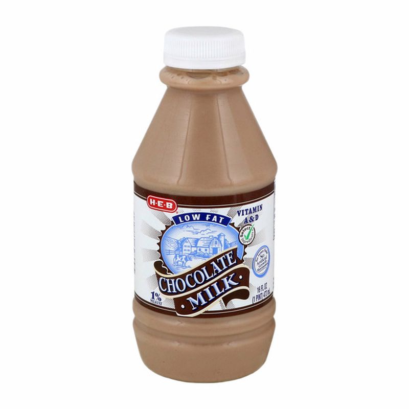H-E-B Low Fat 1% Milkfat Chocolate Milk