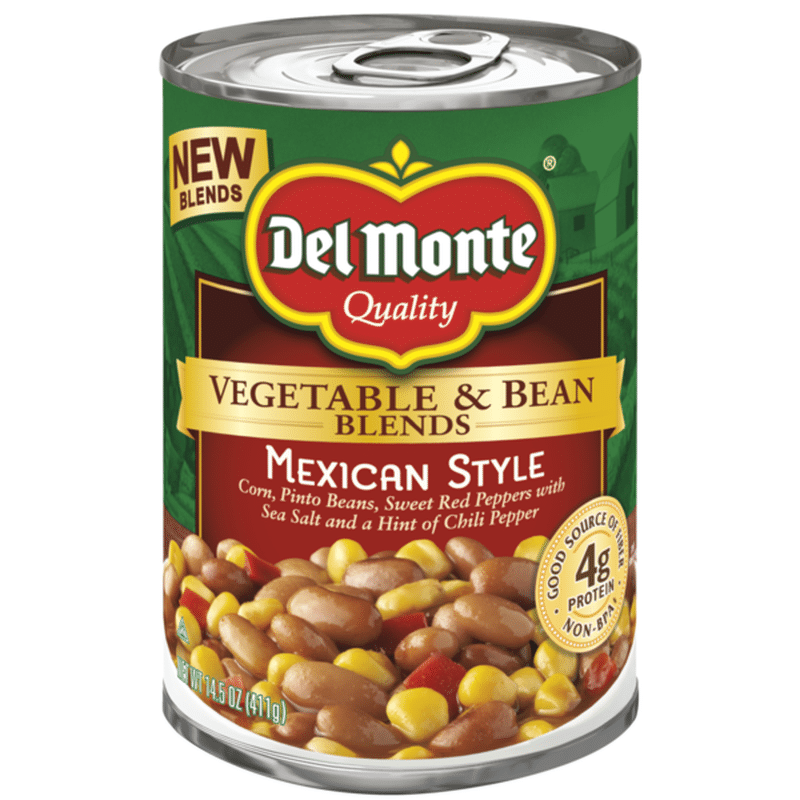 Del Monte Mexican Style Vegetable & Bean Blends (14.5 oz) Instacart