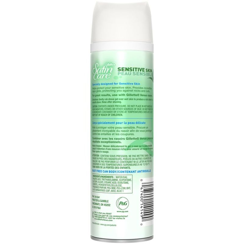 Satin Care Sensitive Skin Shave Gel for Women