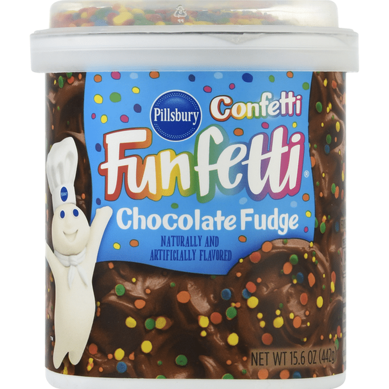 Pillsbury Chocolate Fudge, Confetti (15.6 oz) Instacart