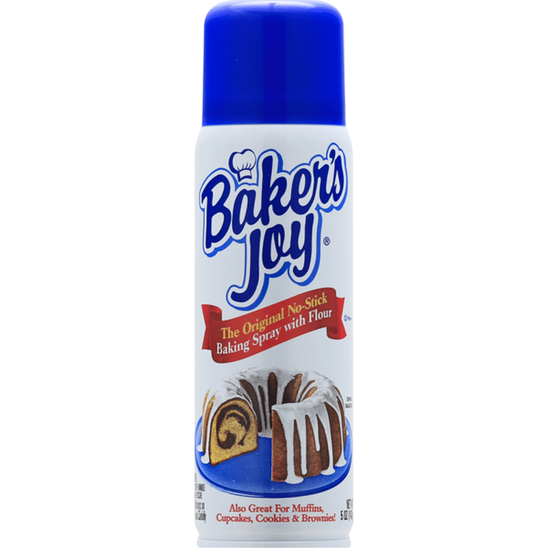 Baker's Joy The Original NoStick Baking Spray with Flour (5 oz) from