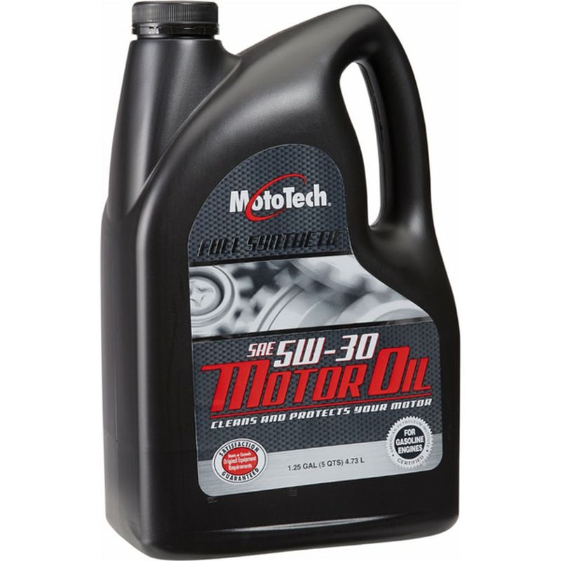 Moto Tech 5 W 30 Sae Full Synthetic Motor Oil
