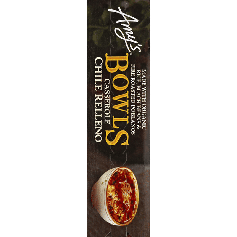 Amy's Kitchen Bowls, Casserole Chile Relleno (9 oz) Instacart