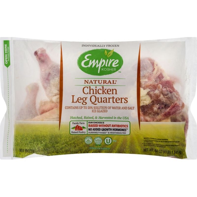 Empire Kosher Chicken Leg Quarters (64 oz) from Costco Instacart