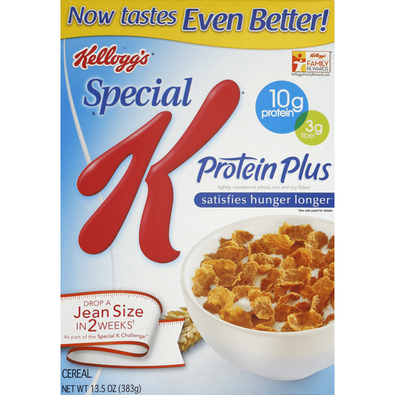 Special K Protein Plus Cereal (13.5 oz) - Instacart