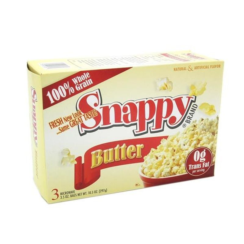 Snappy Butter Flavor Popcorn