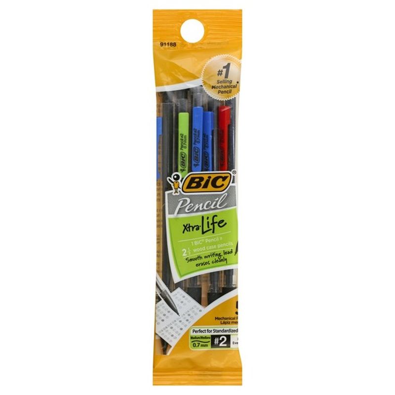 Bic Mechanical Pencils No 2 0 7 Mm Medium 5 Ct From Smart Final Instacart