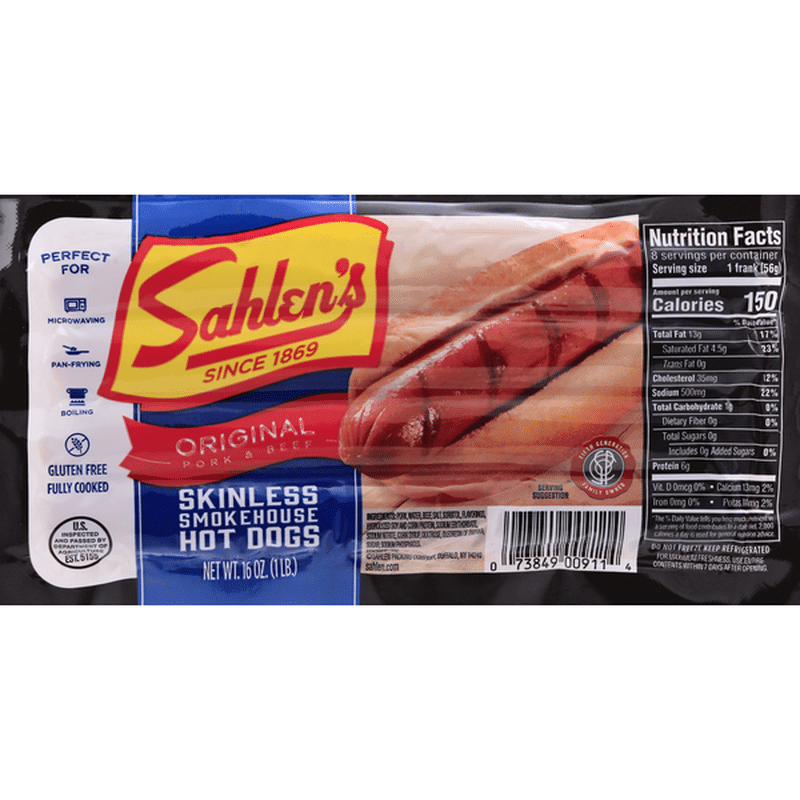 sahlen-s-hot-dogs-original-pork-beef-skinless-smokehouse-16-oz-instacart