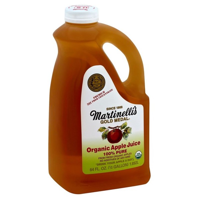 1 oz apple martinellis apple juice