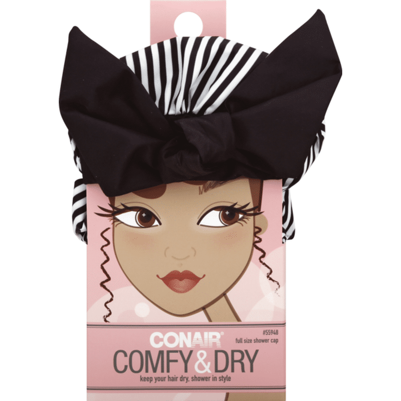 Conair Shower Cap, Comfy & Dry, Full Size (1 ct) Instacart
