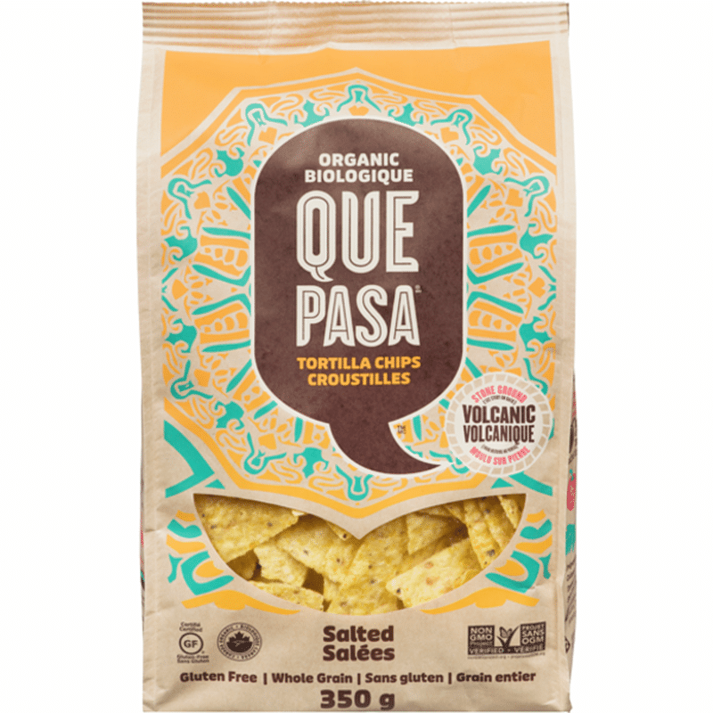 Que Pasa Salted Tortilla Chips (350 g) Instacart