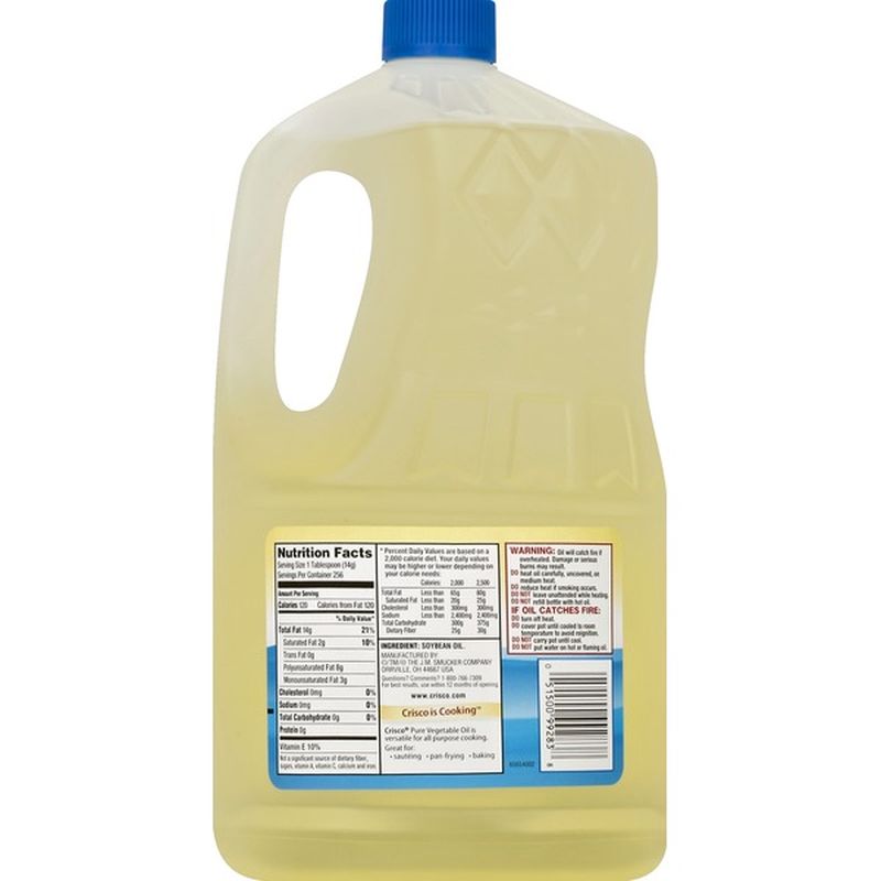 Crisco Vegetable Oil (128 fl oz) Instacart