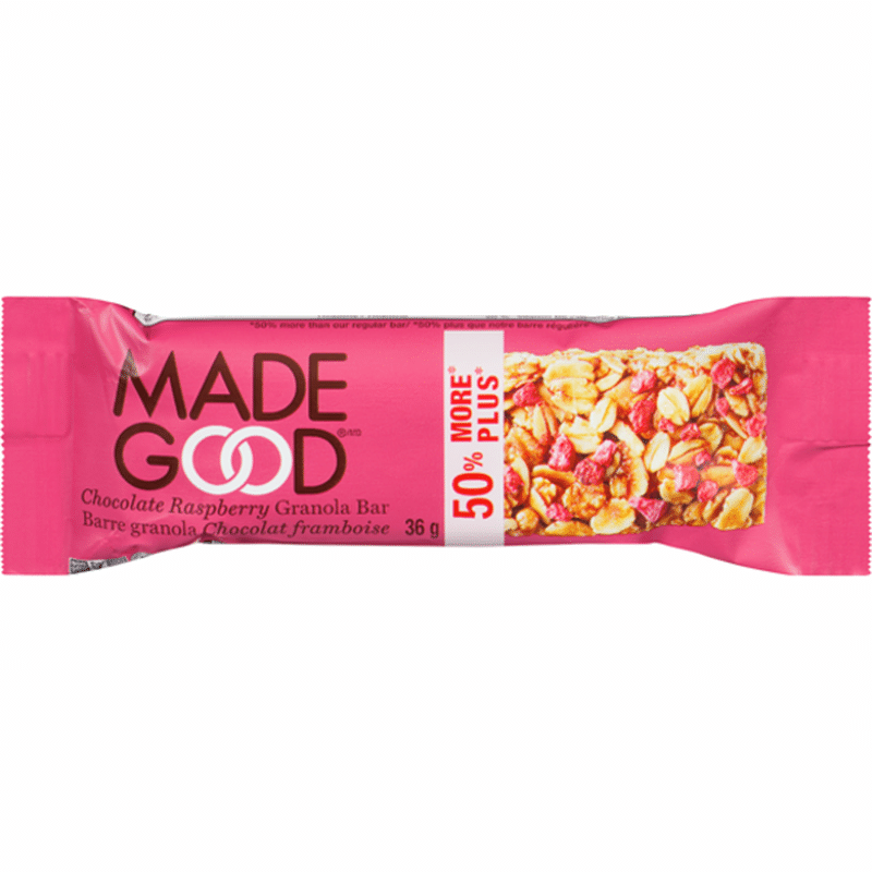 Made Good Extra Large Organic Chocolate Raspberry Granola Bar (36 g