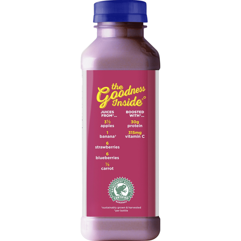 Naked Double Berry Protein Juice Smoothie 15 2 Fl Oz Instacart