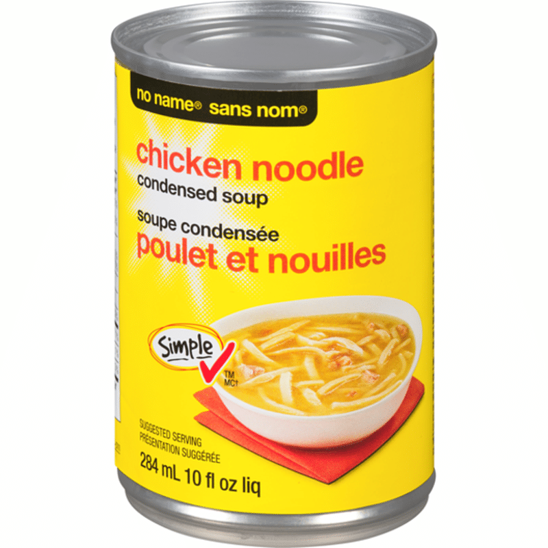 No Name Chicken Noodle Condensed Soup (284 ml) Instacart