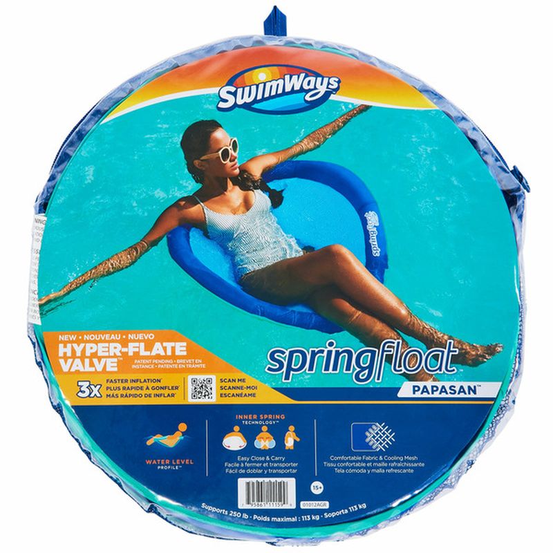 swimways papasan spring float