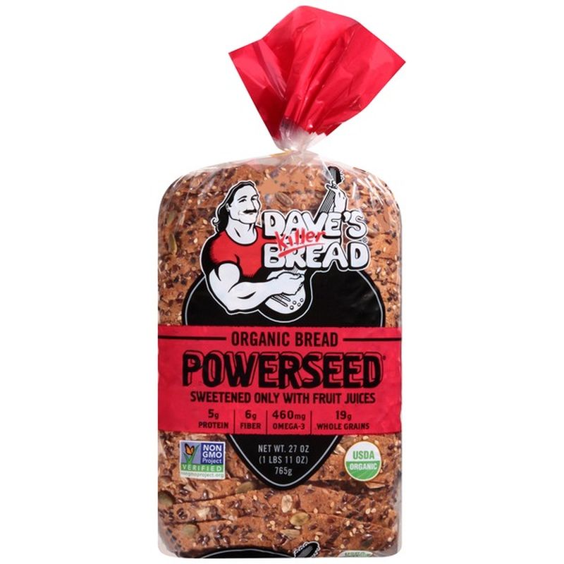 Dave’s Killer Bread Powerseed Organic Bread (27 oz) - Instacart