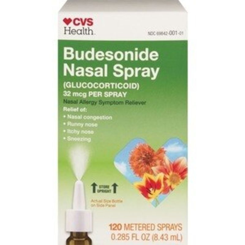 CVS Health 120 Dose Budesonide Nasal Allergy Symptom Reliever Spray
