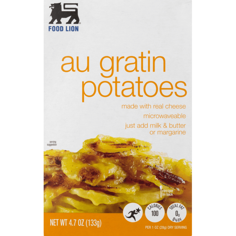 Food Lion Potatoes Au Gratin Box 4 7 Oz Instacart