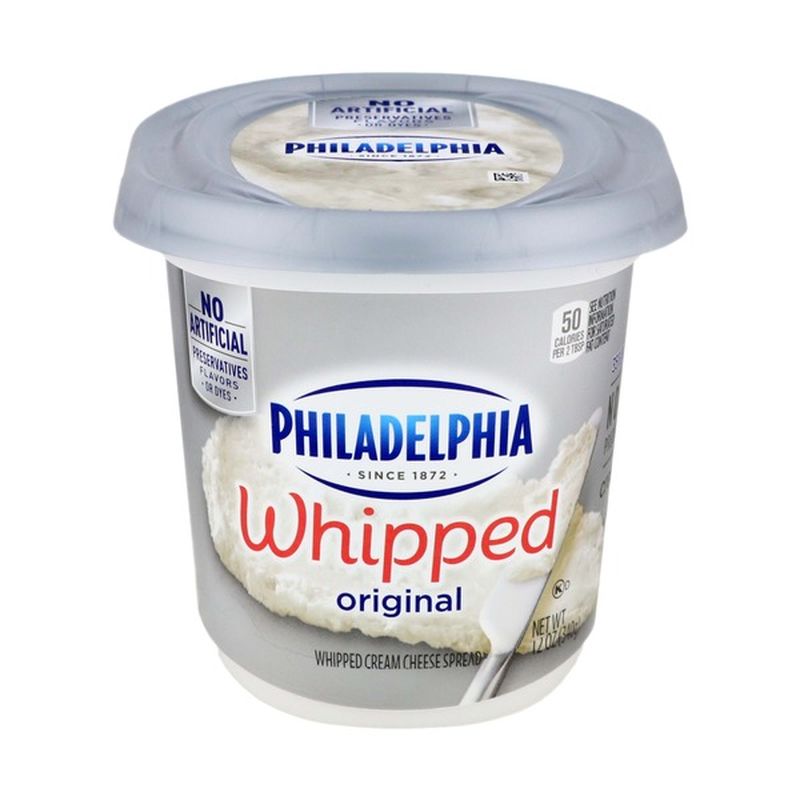 Philadelphia Original Whipped Cream Cheese (12 oz) from H-E-B - Instacart